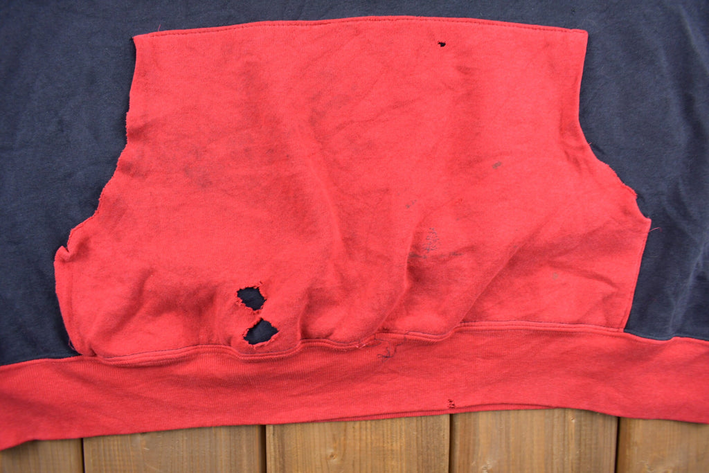 Vintage 1980s Chicago Bulls NBA Hoodie Made In USA Nutmeg