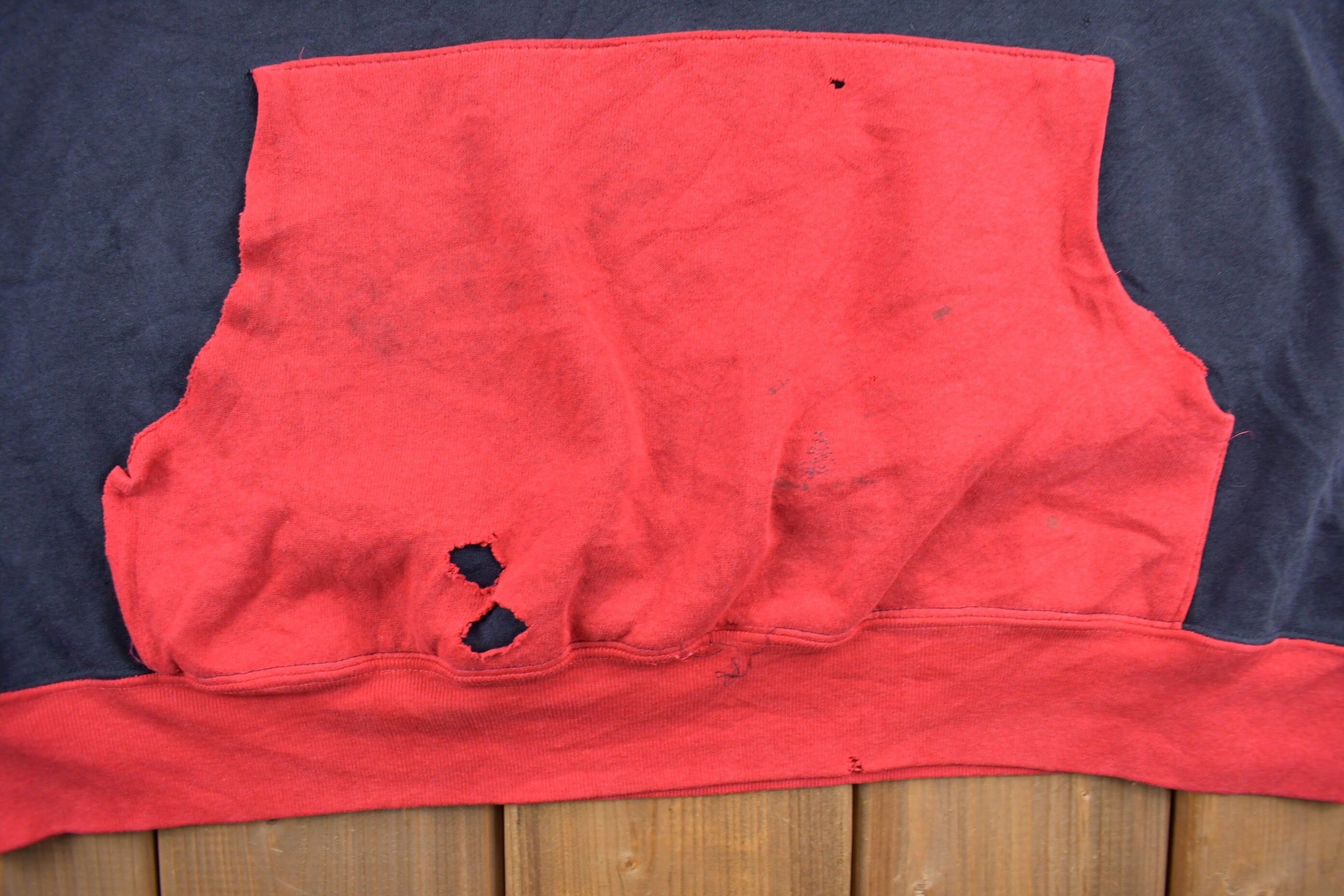 Vintage 1980s Chicago Bulls NBA Hoodie Made In USA Nutmeg