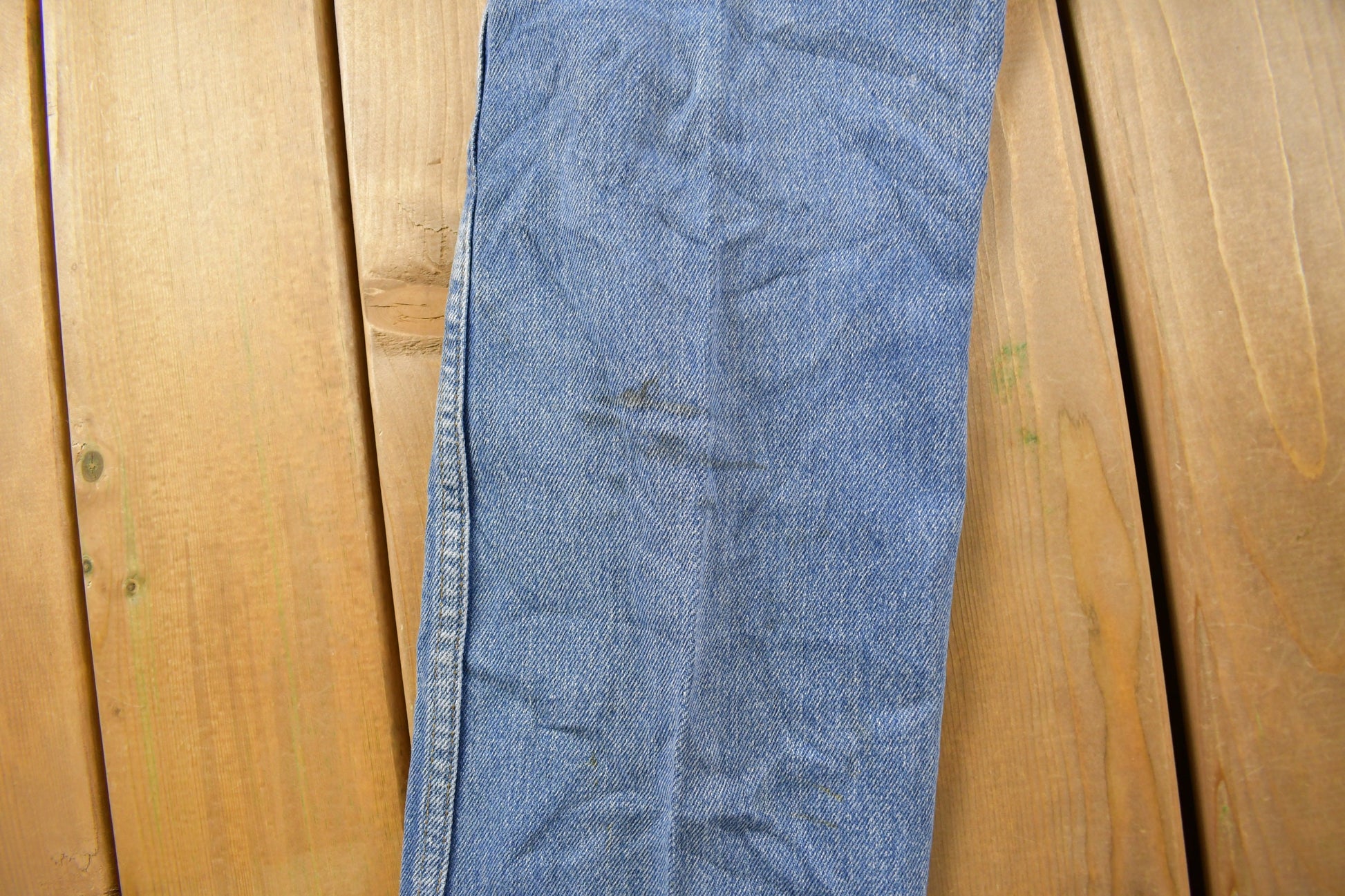 Vintage 1970s Roebucks Distressed Denim Jeans Size 30 x 28