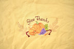 Vintage 1990s Give Thanks Thanksgiving Crewneck Sweatshirt