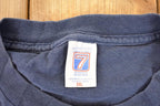 Vintage 1990s Logo 7 Minnesota Twins Embroidered MLB Souvenir T-Shirt Men's L