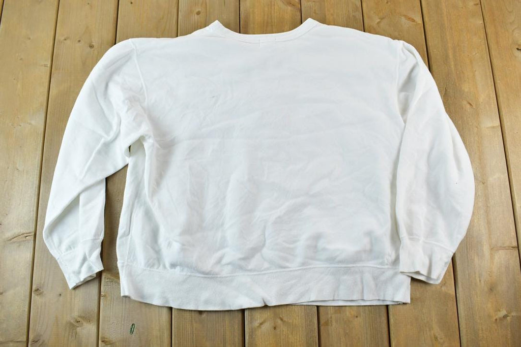 Vintage 1990s Calvin Klein Jeans Crew Neck Sweatshirt Made In USA