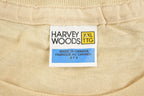 Vintage 1980s Harvey Woods Beige T-Shirt