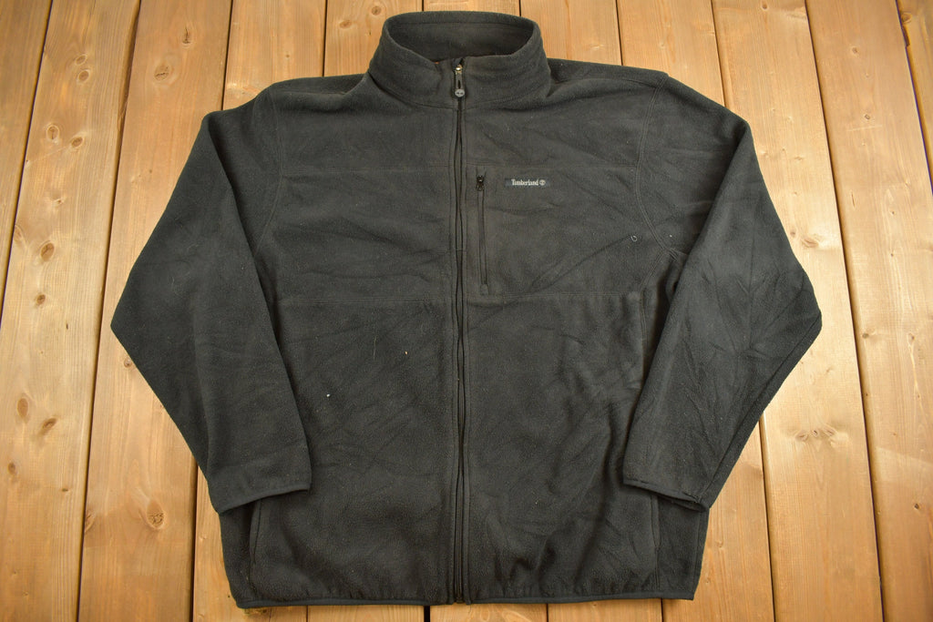 Vintage 1990s Timberland Zip Up Fleece Sweater