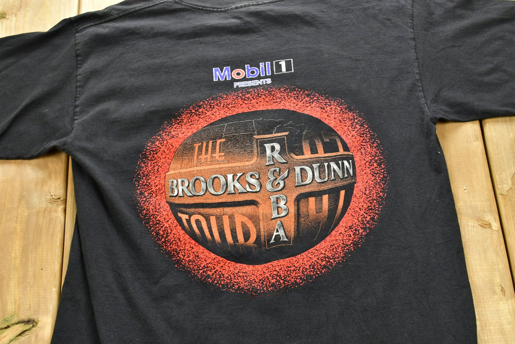 Vintage 1990s Brooks & Dunn Country Music Band Tour T-shirt