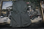 Vintage Army Military Button Down Overcoat