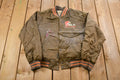 Vintage 1980s Cleveland Browns NFL Chalkline Satin Bomber Jacket