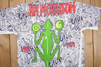 Vintage 1993 Jim Morrison lizard King All Over Print Graphic T Shirt