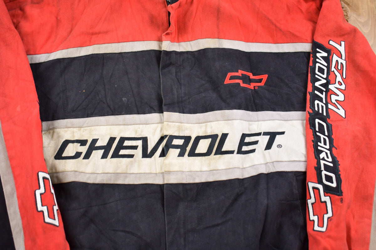 Vintage 1980s Chevrolet Team Monte Carlo Racing Jacket