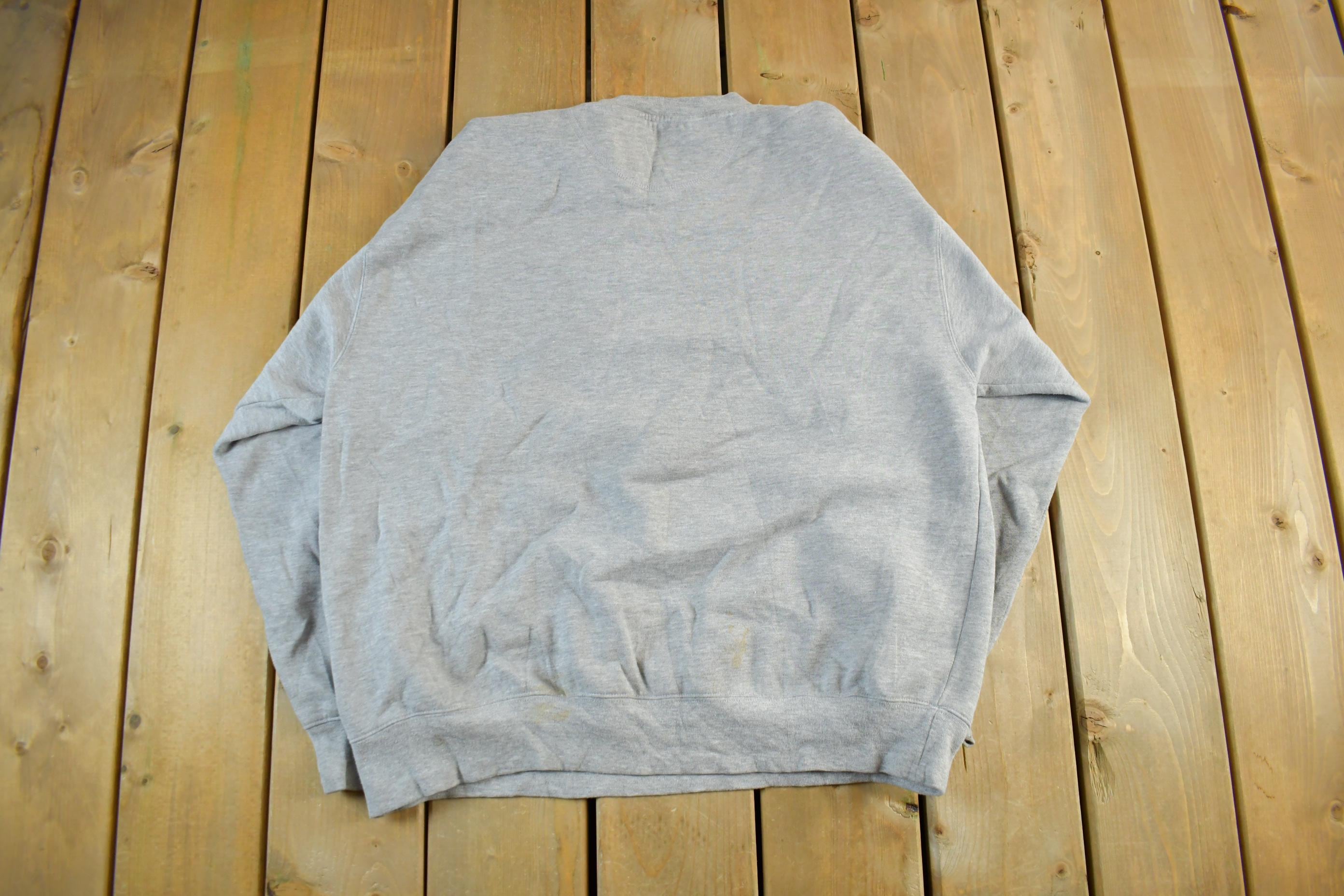 Vintage 1990s Hofstra University Dad Collegiate Crewneck Sweatshirt Men's Large