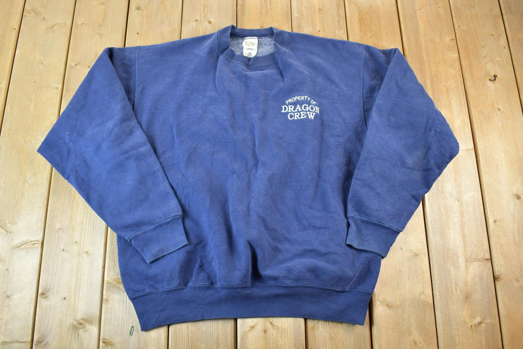Vintage 1990s Dragon Crew Heavyweight Souvenir Crewneck Sweatshirt