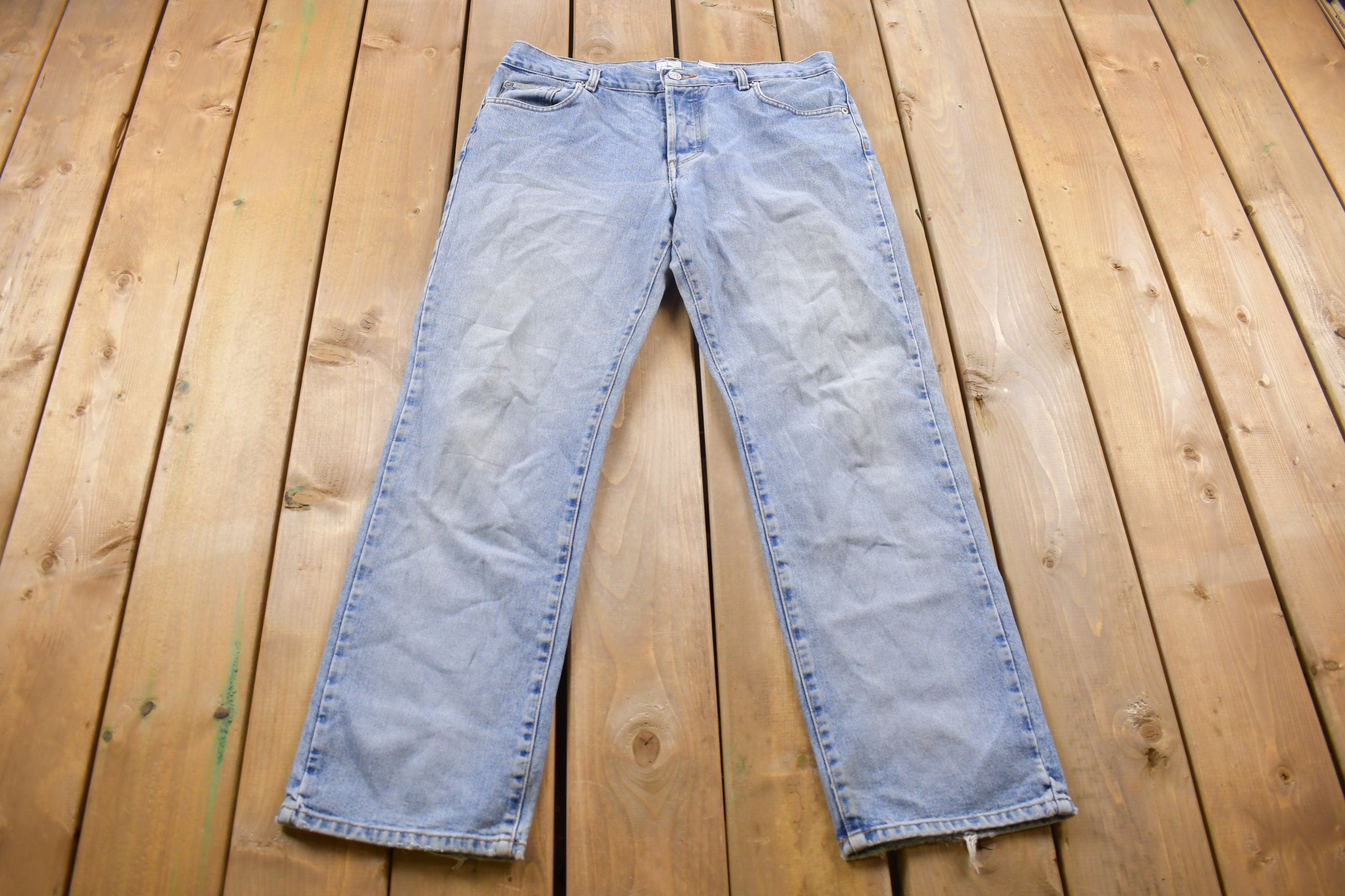 Vintage 1990's Calvin Klein Blue Jeans 34 x 29