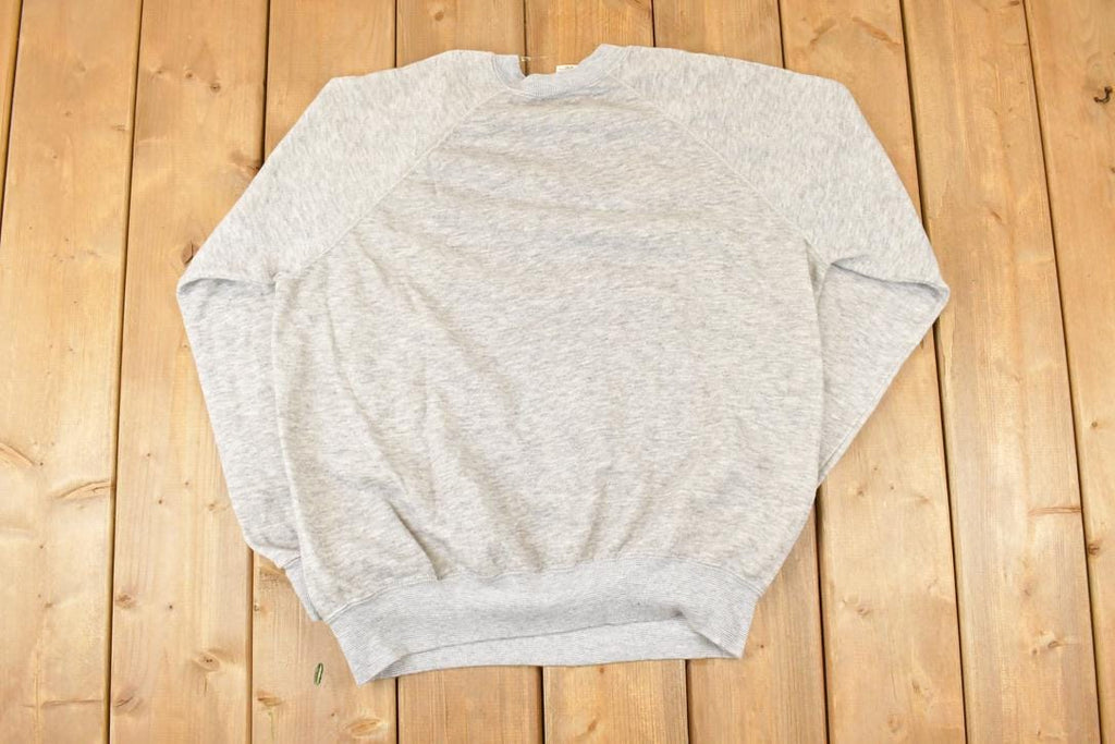 Vintage 1980s Sportswear Embroidered Goose Crewneck Sweatshirt Men's L