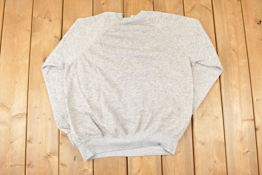 Vintage 1980s Sportswear Embroidered Goose Crewneck Sweatshirt Men's L