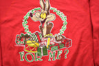 Vintage 1989 Warner Bros For Me? Wile E. Coyote Graphic Crewneck