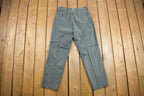 Vintage 1960s Champion Pleated Trousers Size 34 x 31  60s Champion  True Vintage  1970s Pants  Olive Green  True Vintage Champion