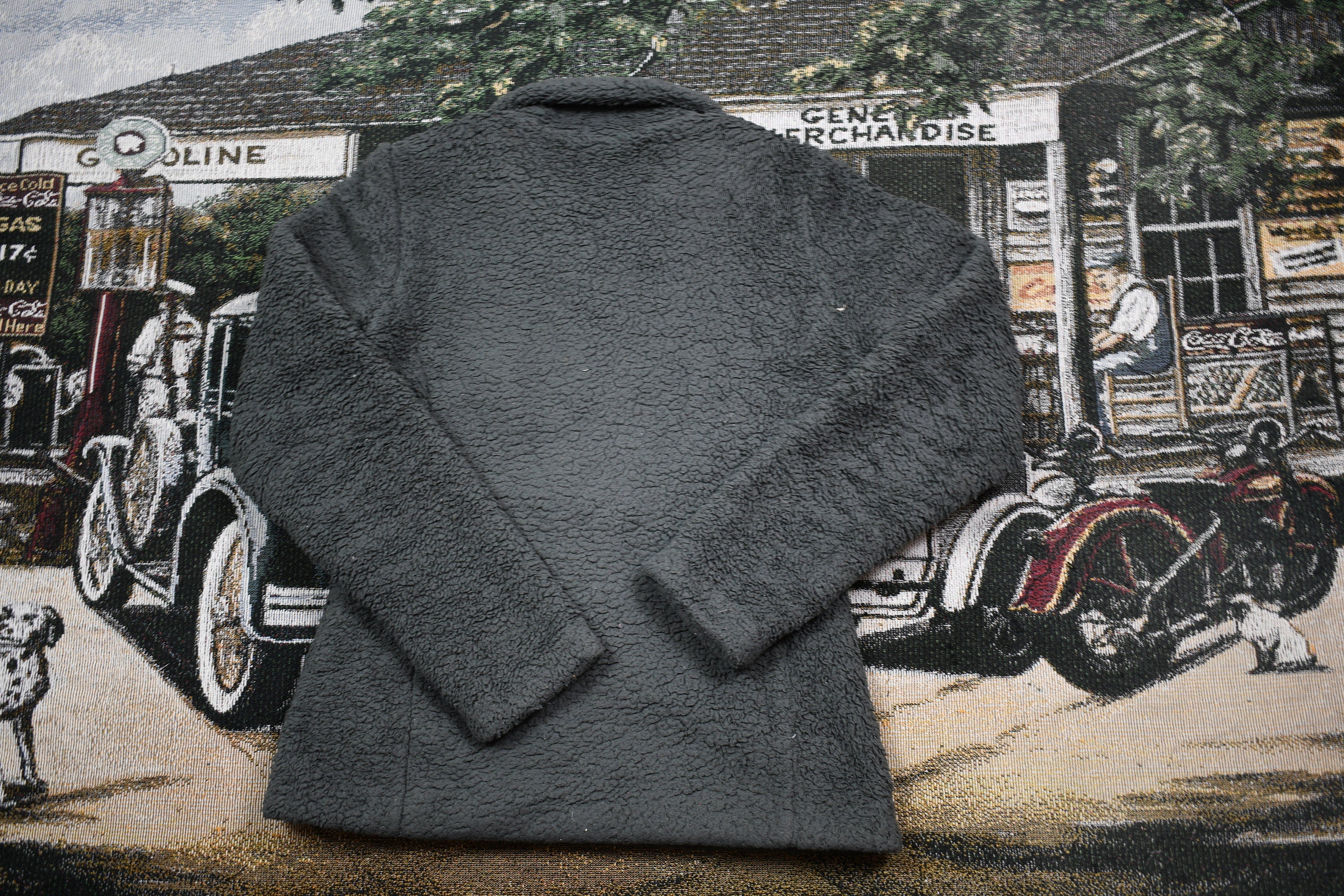 Vintage 1990s Patagonia Full Zip Deep Pile Sweater