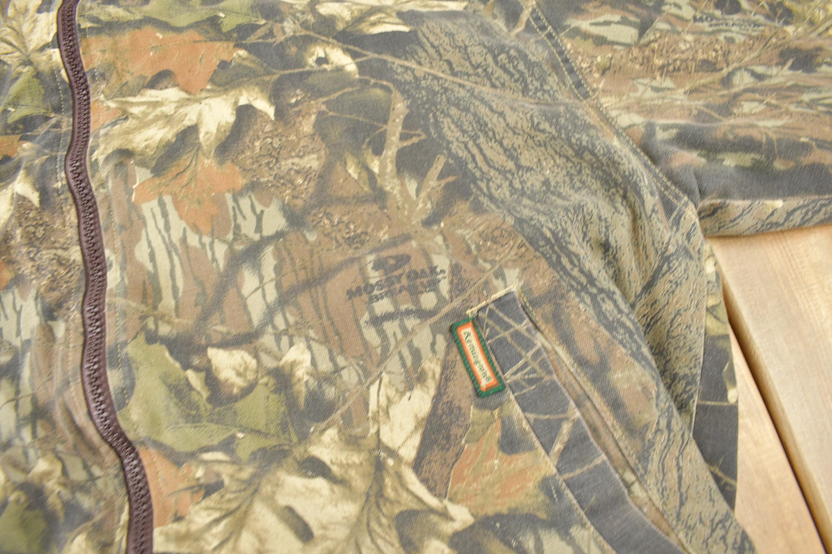 Vintage 1990s Remington Mossy Oak All Over Print Light Jacket