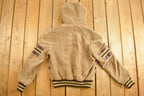 Vintage 1980s Jonathan Christopher Fur Lined Suede Jacket