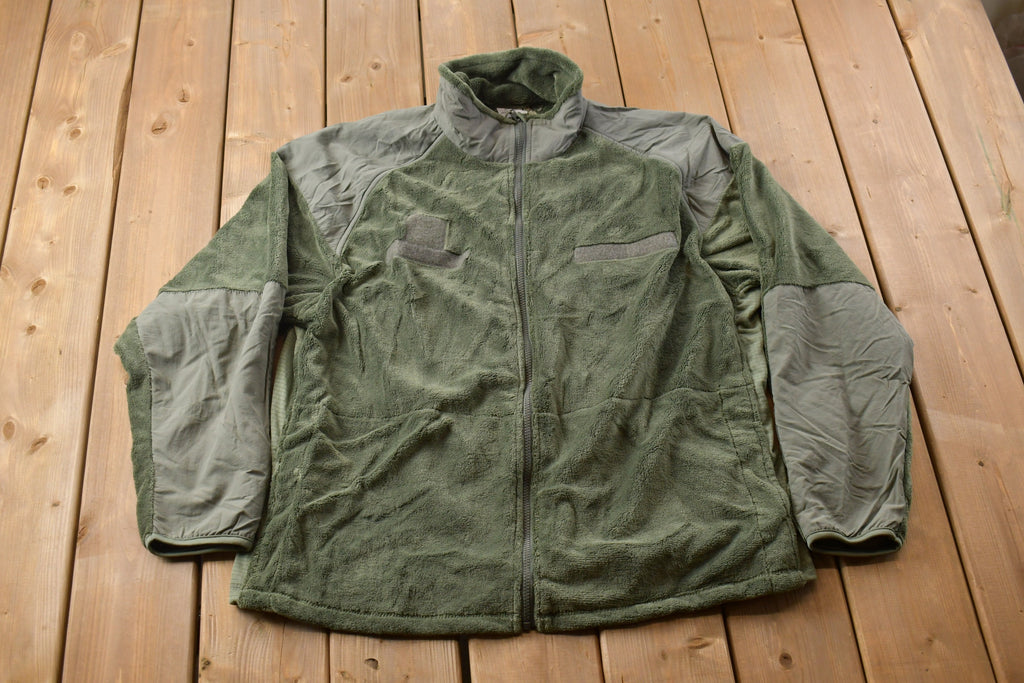 Vintage 1990s Cold Weather Fleece Zip Up Sweater