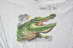 Vintage Y2K Panama City Beach Crocodile Crewneck Sweatshirt