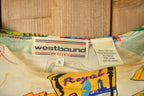 Vintage 1990s Westbound Travel All Over Print Graphic T Shirt