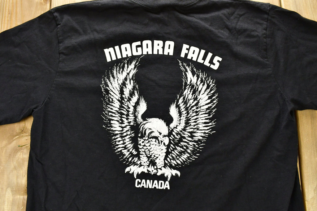 Vintage 1990s Harley Davidson Motorcycles Niagara Falls T-Shirt