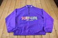 Vintage 1990s Surf Life H20 Gear Windbreaker Jacket