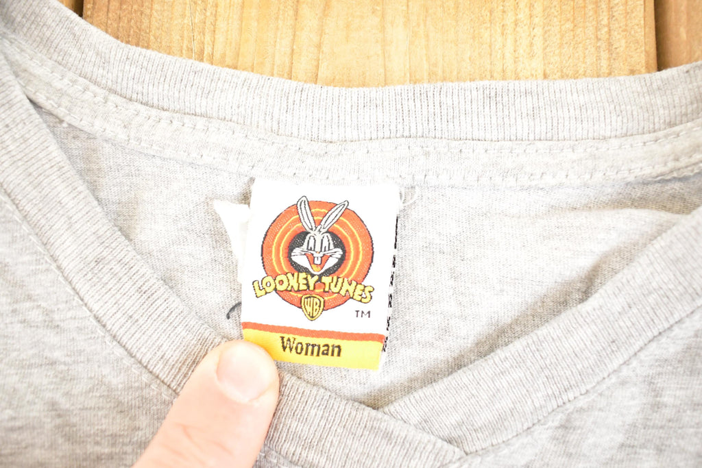 Vintage 1990s Looney Tunes Tweety Bird T Shirt Women's XL / Vintage Warner Brothers Shirt / Warner Bros Cartoon Shirt