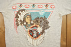 Vintage 1990s Native American Graphic T Shirt