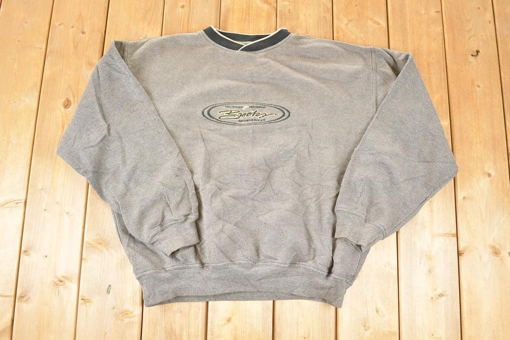 Vintage 1990s Brooks Sportswear Crewneck Sweatshirt Men's XL Boxy