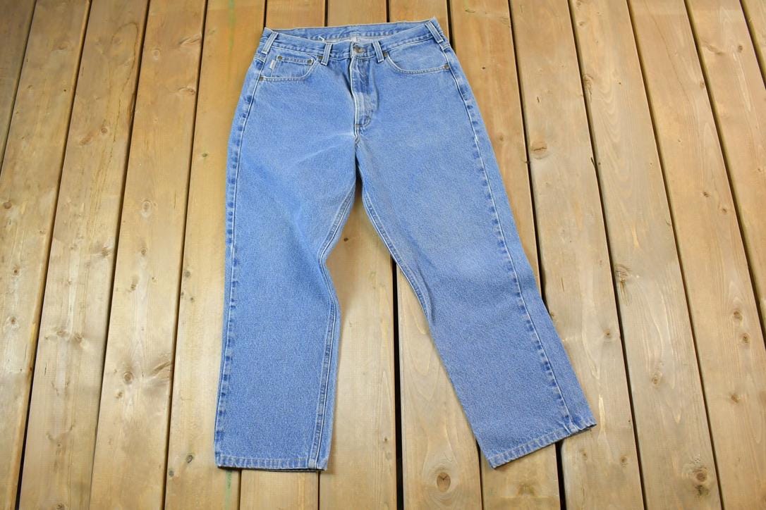 Vintage 1990s Carhartt Denim Jeans Size 31 x 29