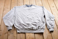 Vintage 1990s Champion Blank Grey Crewneck Sweatshirt