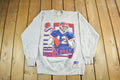 Vintage 1990s NFL Buffalo Bills Jim Kelly Crewneck Sweatshirt Men's Large
