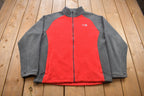 Vintage 1990s North Face Fleece Zip Up Sweater