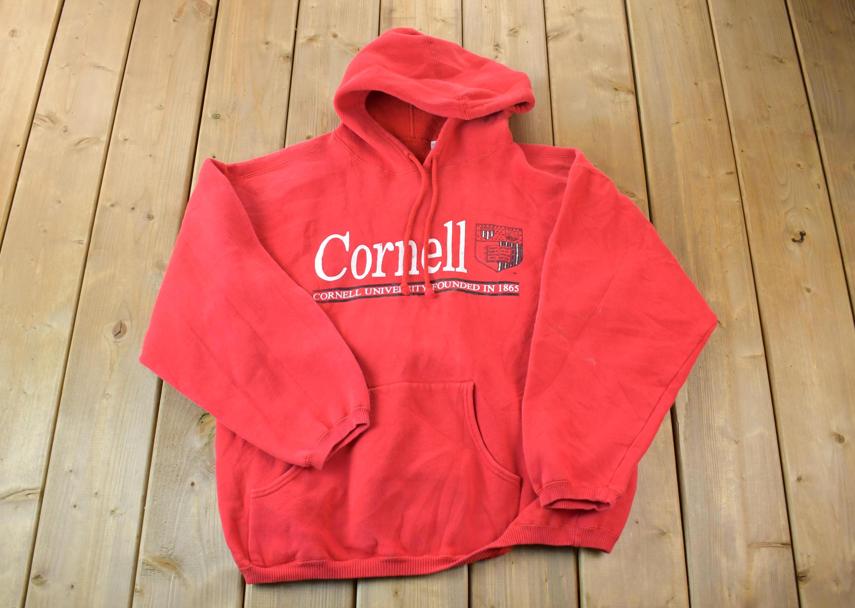 Vintage 1990s Cornell University Collegiate Hoodie