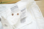 Vintage 1990s Levi Strauss Red Tab 501 Button Fly Denim Jeans Size 30 x 30 Made In USA