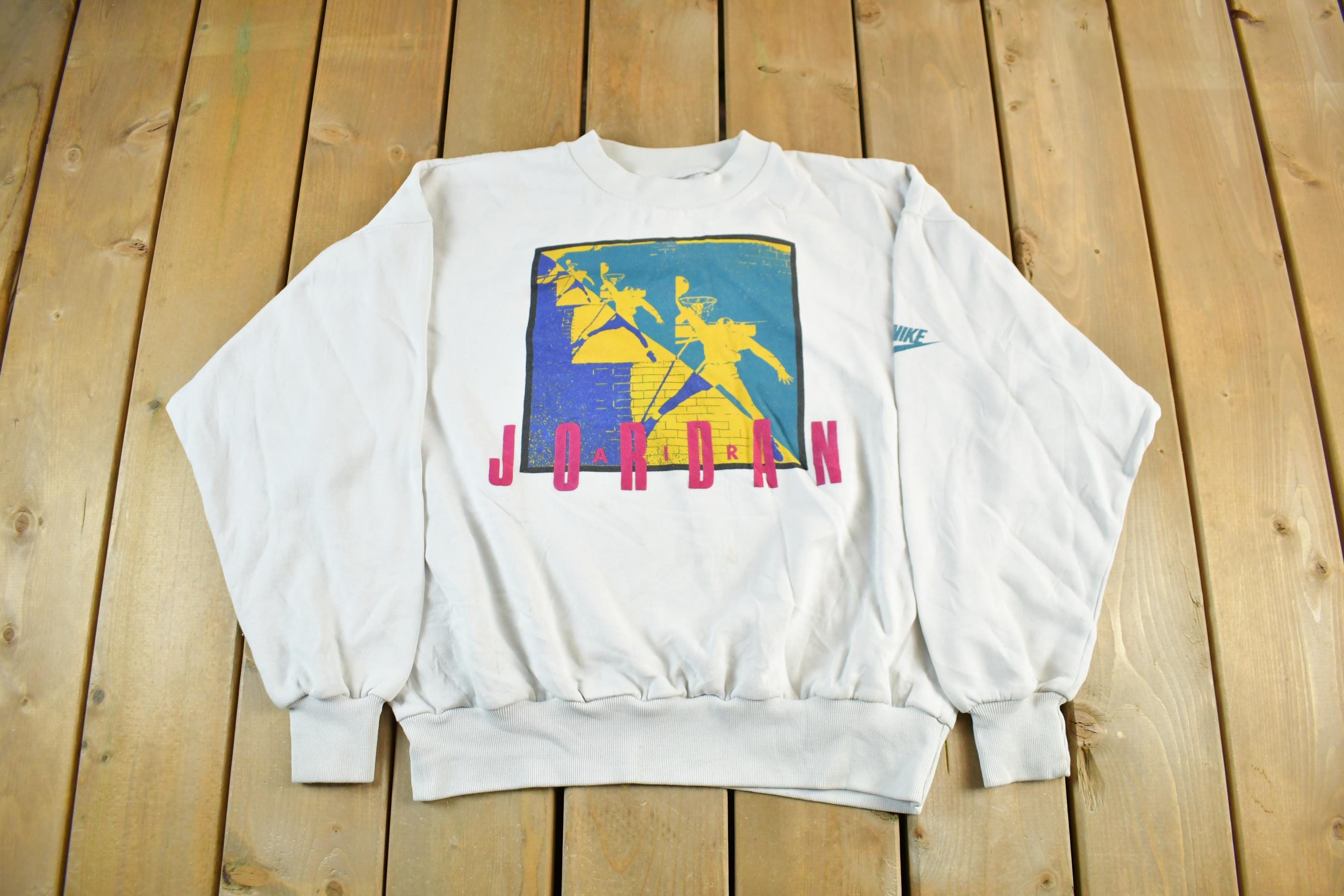 Vintage 1990s Nike Michael Jordan Crewneck Sweatshirt Men's Large