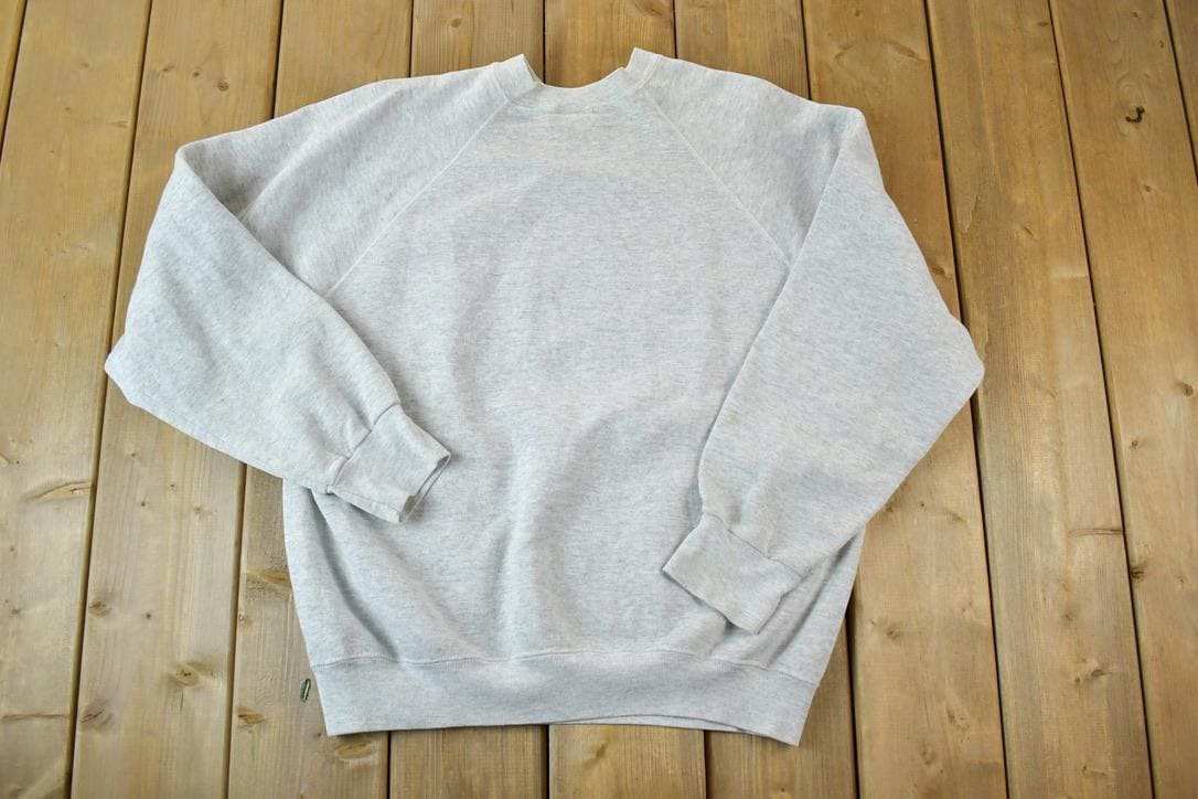 Vintage 1988 The Wild Side Mallard Duck Souvenir Crewneck Sweatshirt