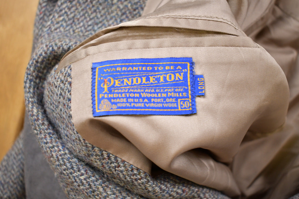Vintage 1970s Pendleton 100% Wool Blazer
