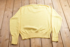 Vintage 1990s Challenger Acrylic Knitted V Neck Sweater