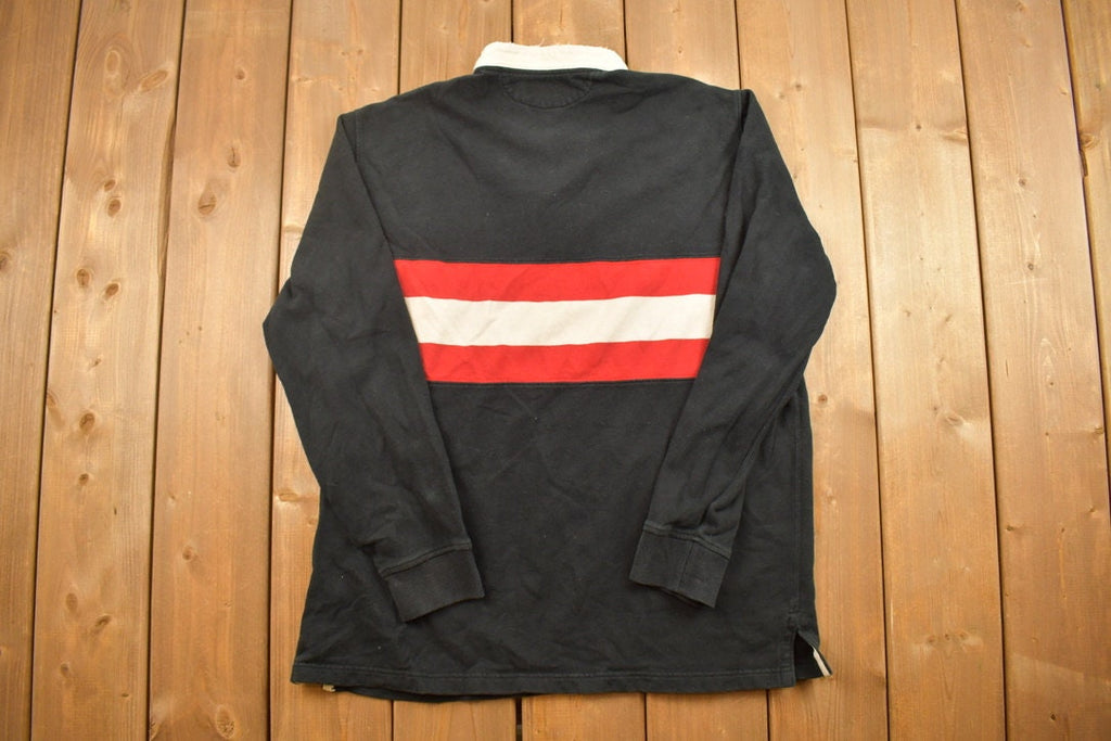 Vintage 1990s Polo Striped Long Sleeve Sweatshirt