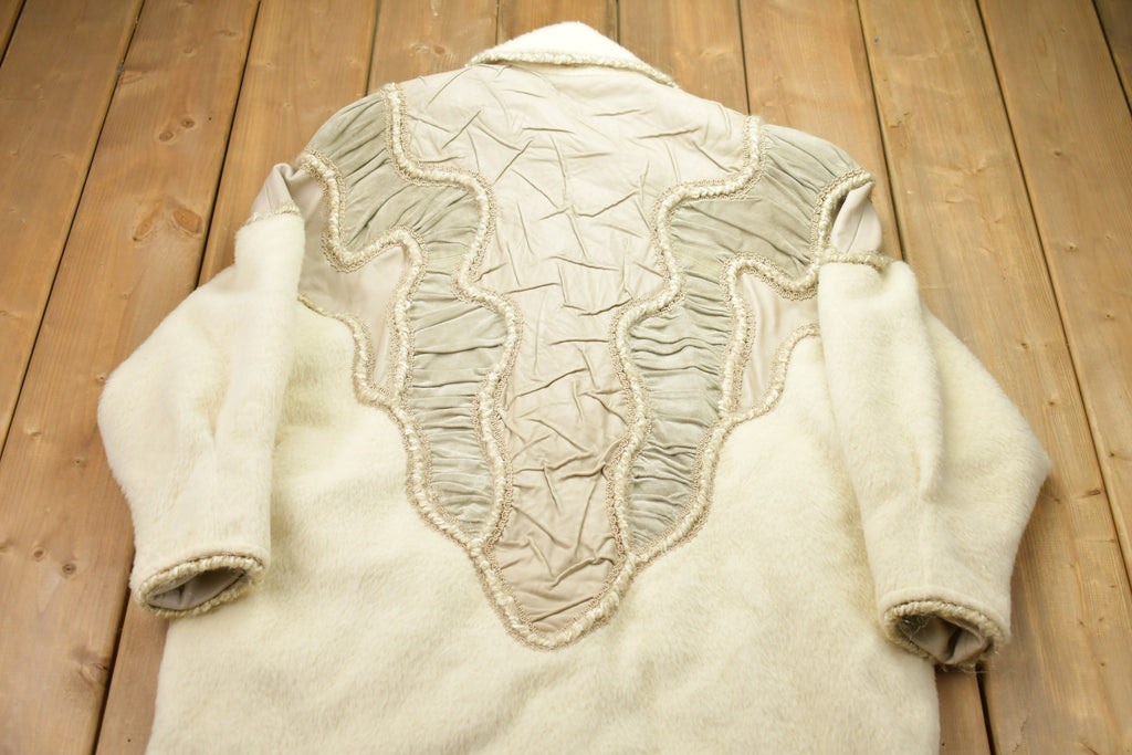Vintage 1980s Norma Canada Ribbed Wool Jacket
