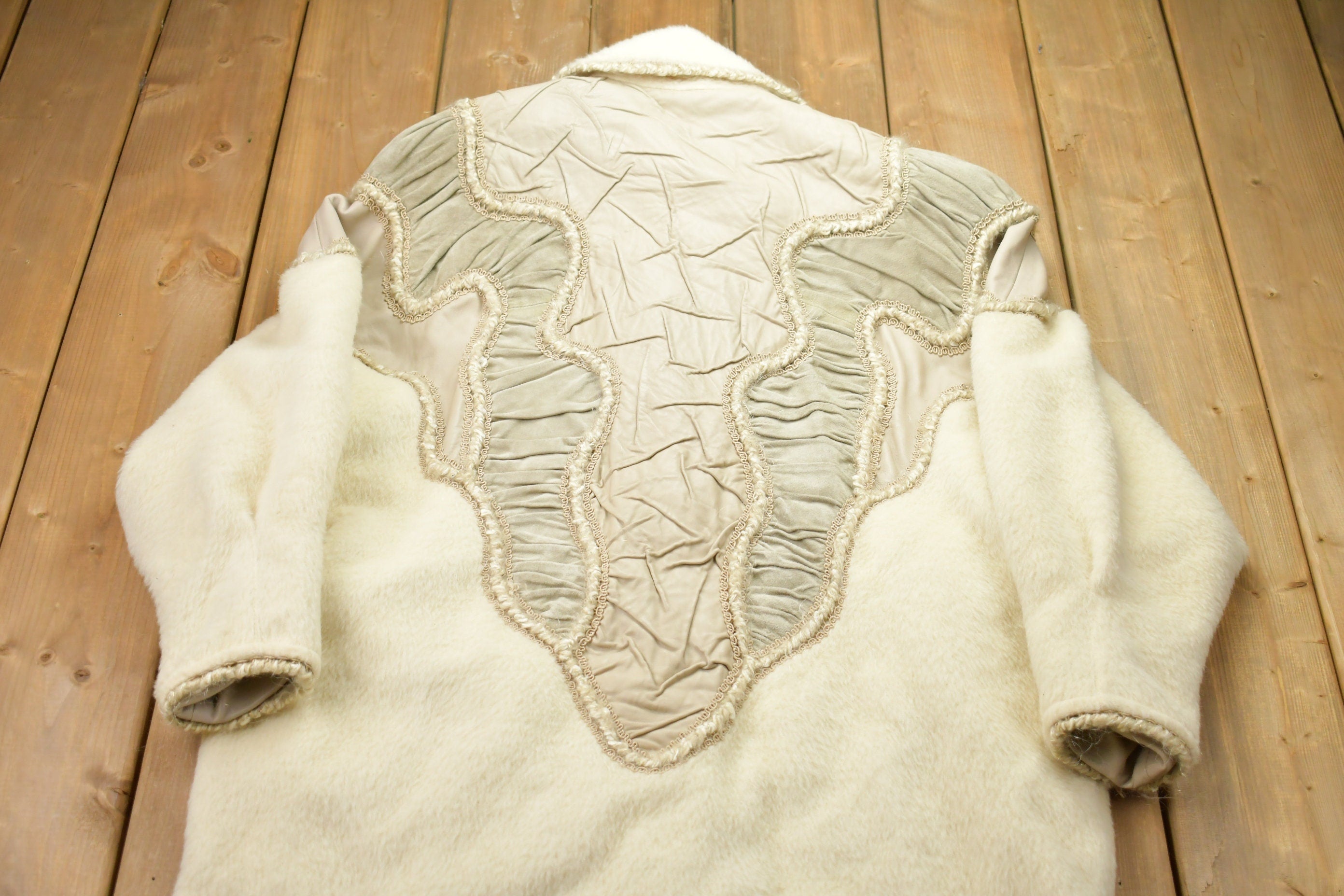 Vintage 1980s Norma Canada Ribbed Wool Jacket