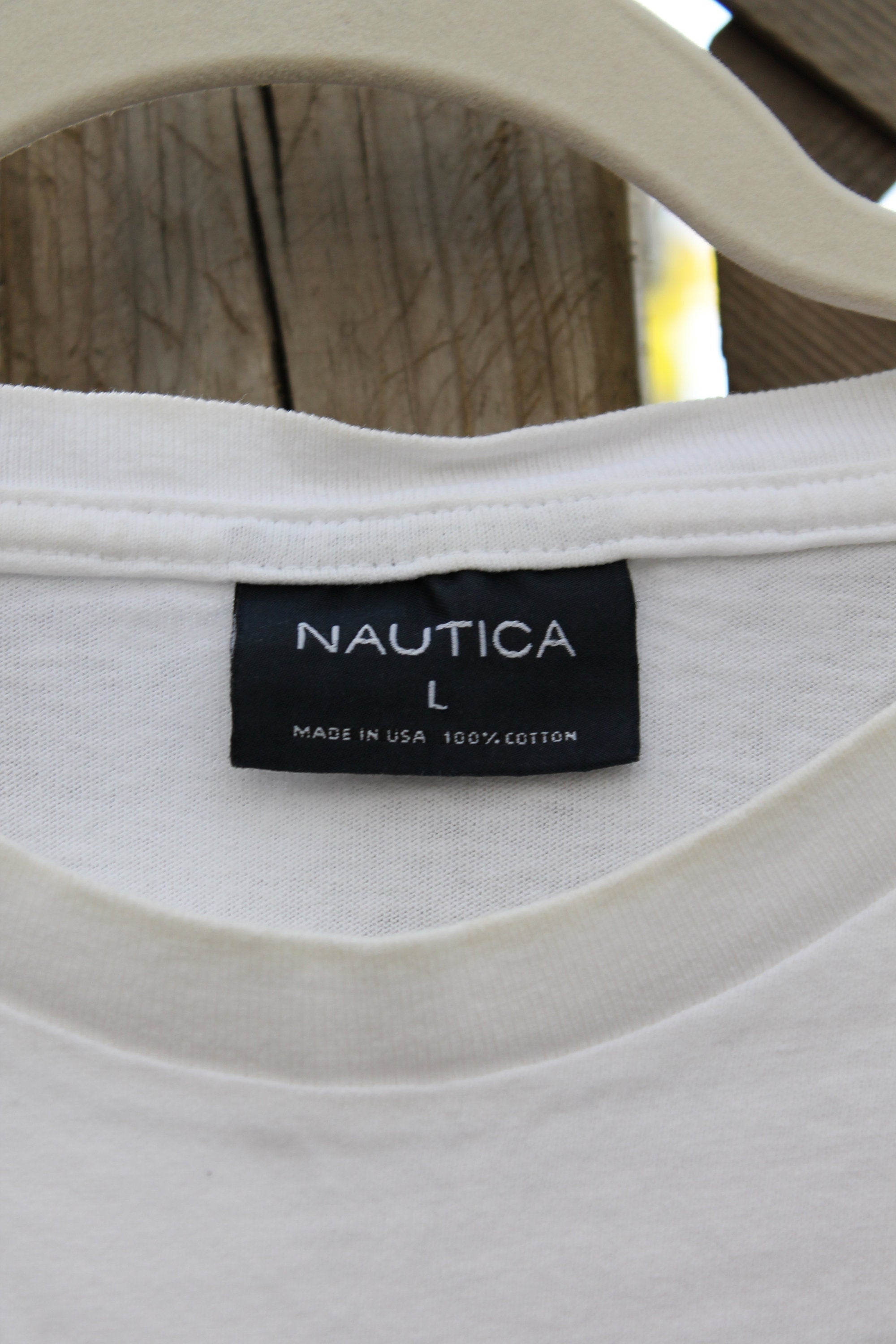 Vintage 1990s Nautica Sailing Graphic T Shirt