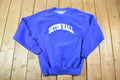 Vintage 1990s Steve And Barry's Seton Hall University Of Collegiate Crewneck