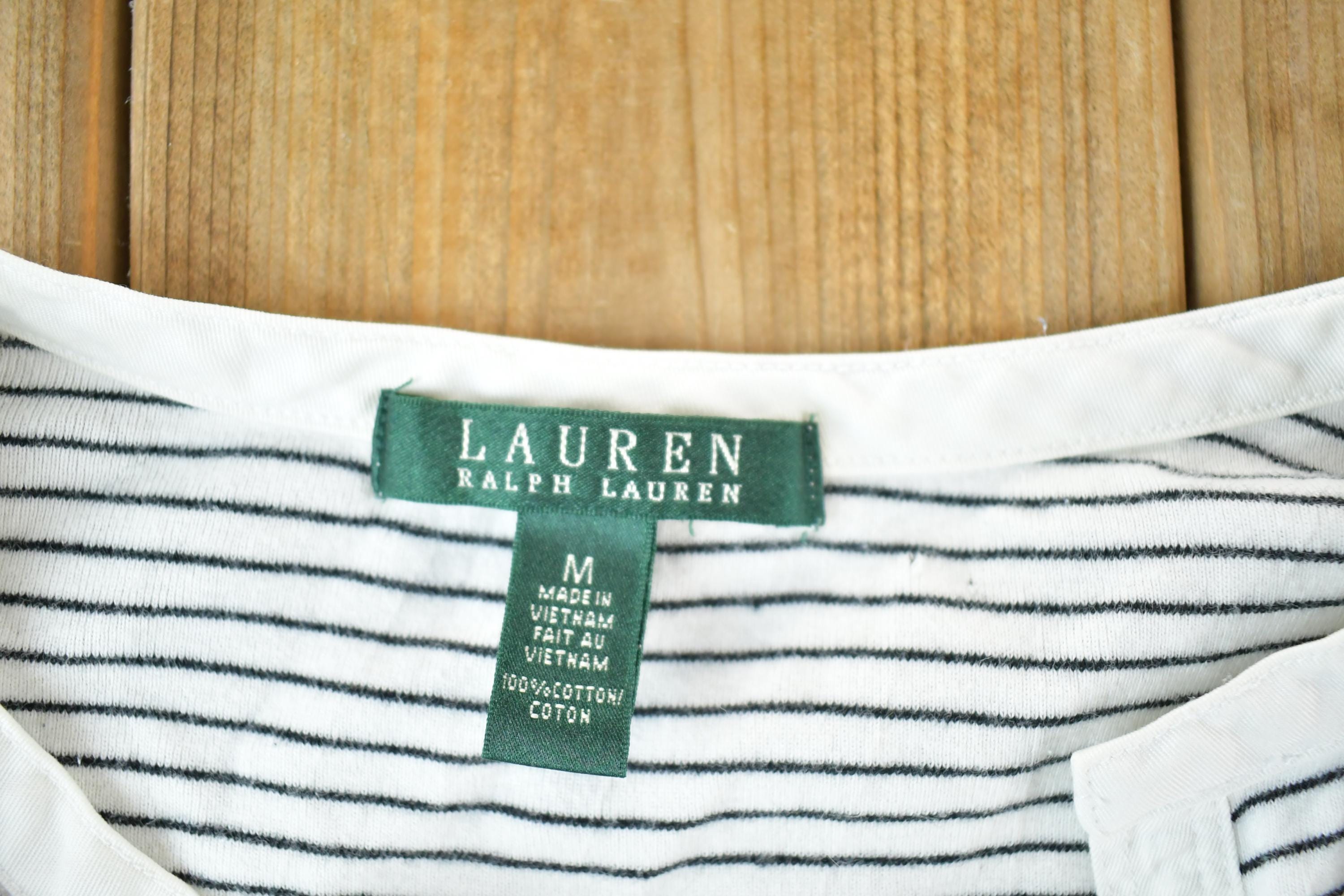 Vintage Y2K Lauren Ralph Lauren Souvenir Boating T-Shirt Women's M