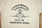 Vintage 1982 Experimental Aircraft Wisconsin Graphic T Shirt
