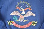 Vintage 1990s Screen Stars North Dakota Souvenir Crewneck Sweatshirt Made In USA