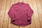 Vintage 1990s Eddie Bauer Button Up Shirt